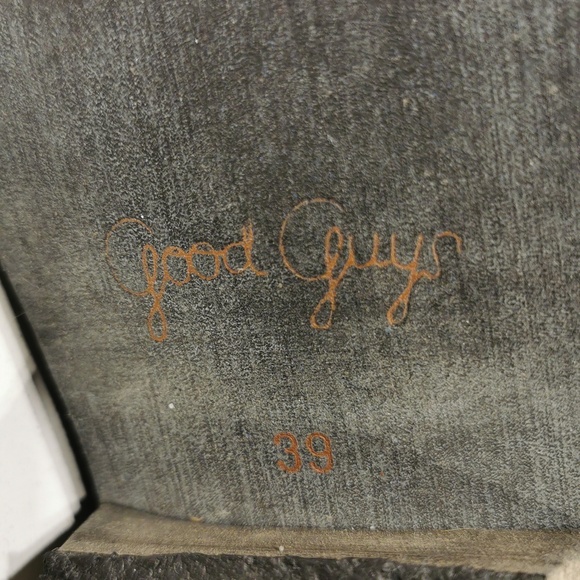 Good Guys Don't Wear Leather The Duke Vegan Unisex Black Boots like New - Picture 10 of 10